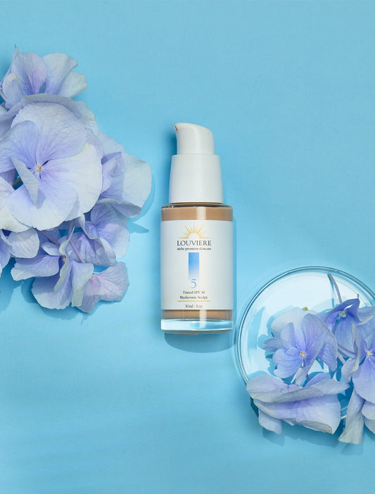 Bloqueador solar con color SPF 30 Louviere