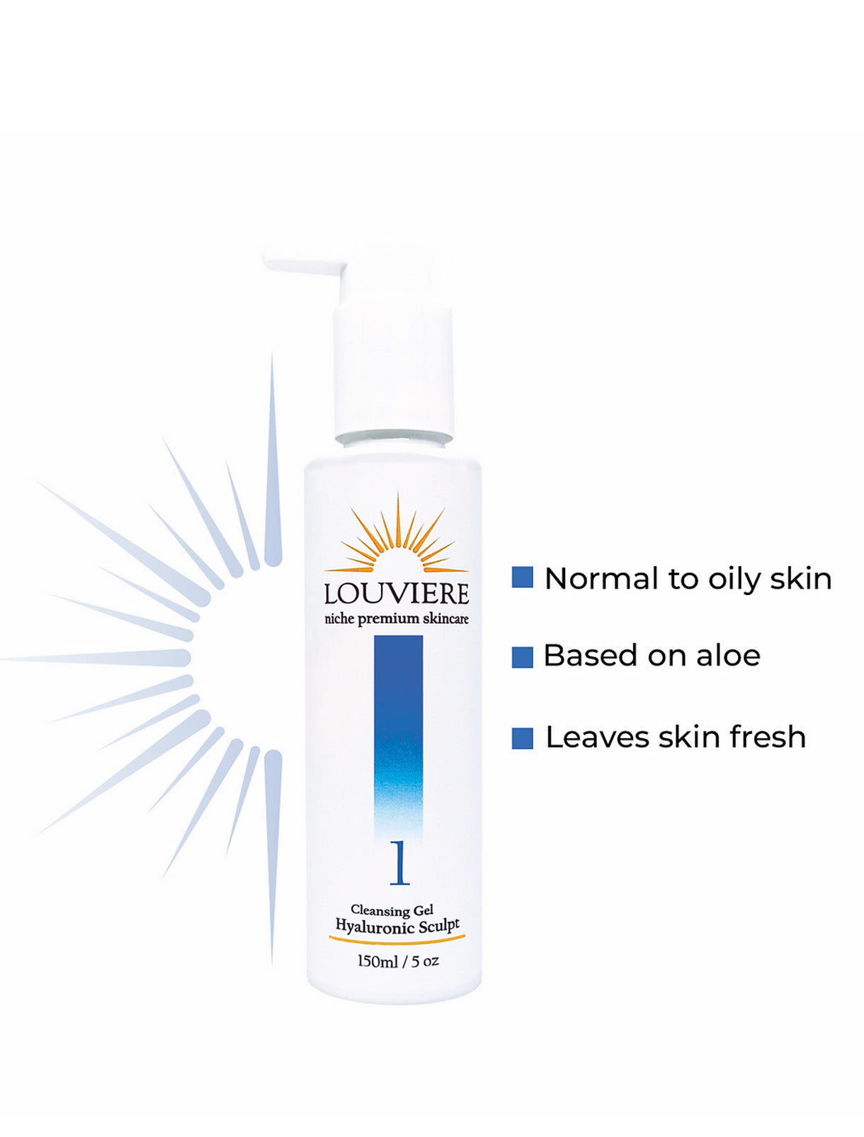 Louviere Cleansing Gel Hyaluronic Sculpt