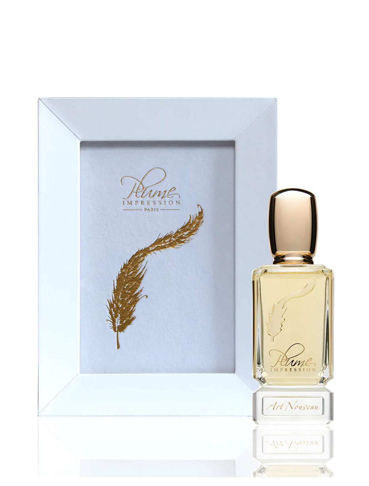 Plume Impression Art Nouveau