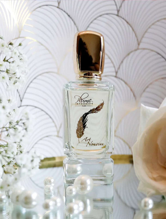 Plume Impression Art Nouveau