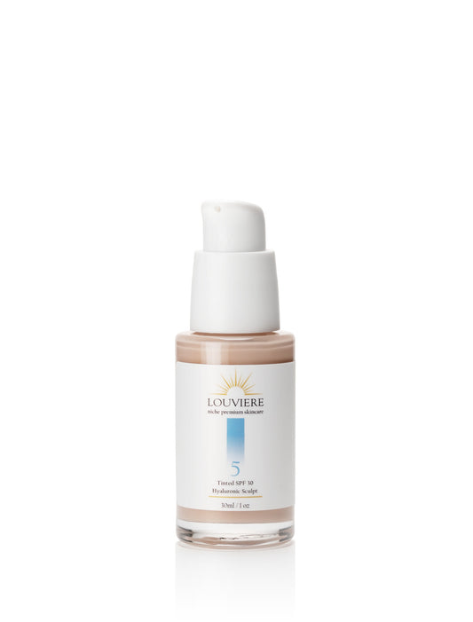 Bloqueador solar con color SPF 30 Louviere