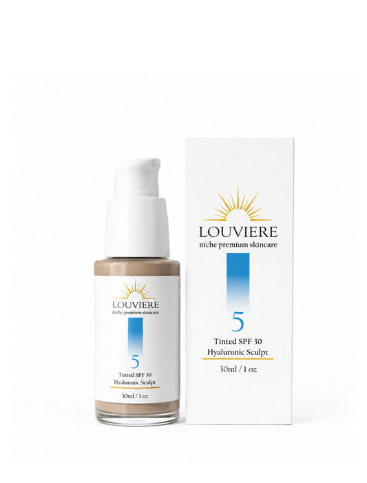 Bloqueador solar con color SPF 30 Louviere