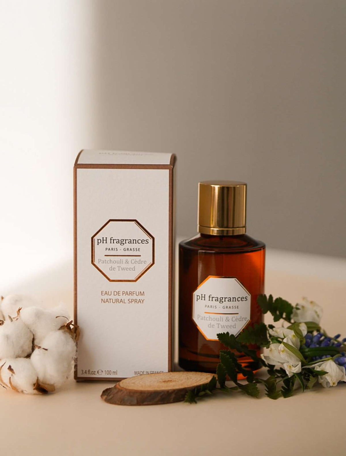 pH fragrances Patchouli & Cèdre de Tweed