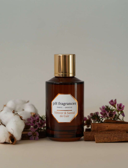 pH fragrances Vetiver & Santal de Cuir