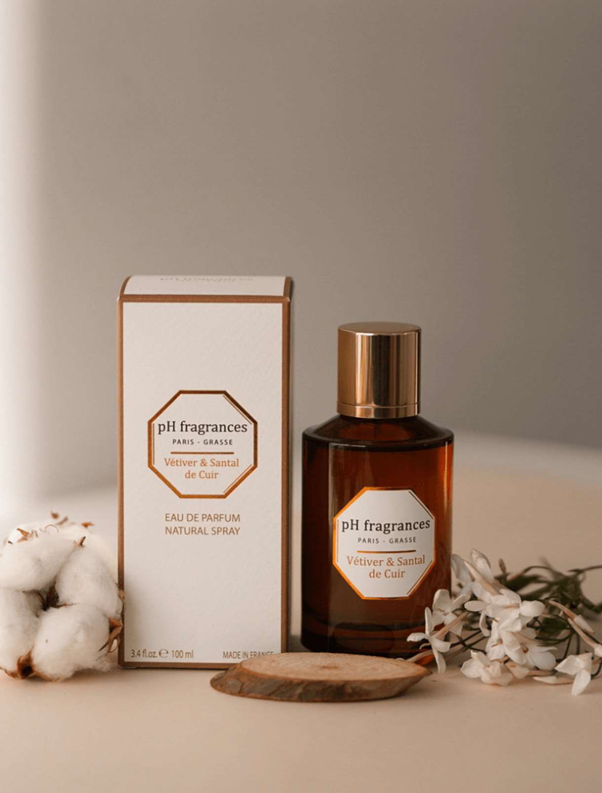 pH fragrances Vetiver & Santal de Cuir